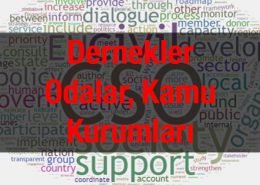 Dernekler Odalar Kamu Kurumları