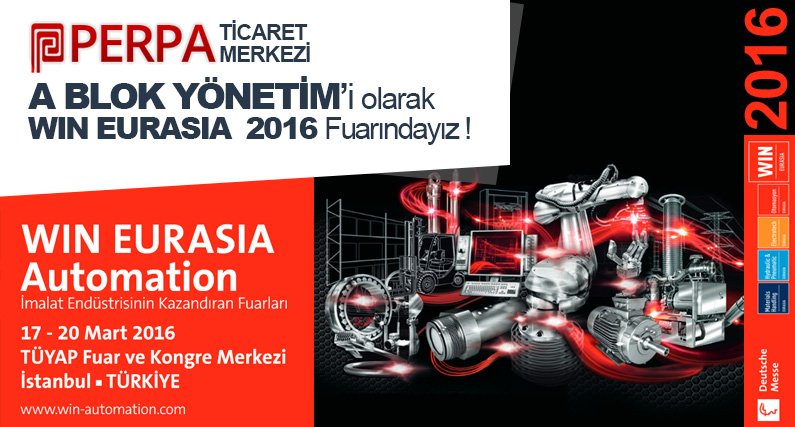 Perpa WIN Eurasia Fuarında
