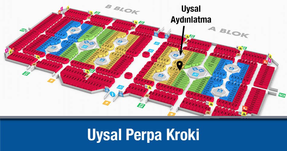 Uysal Aydınlatma Perpa Kroki