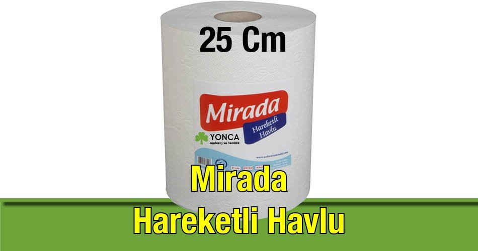 Mirada Hareketli Havlu 25 Cm