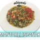 Mantarlı Ispanak Sebze