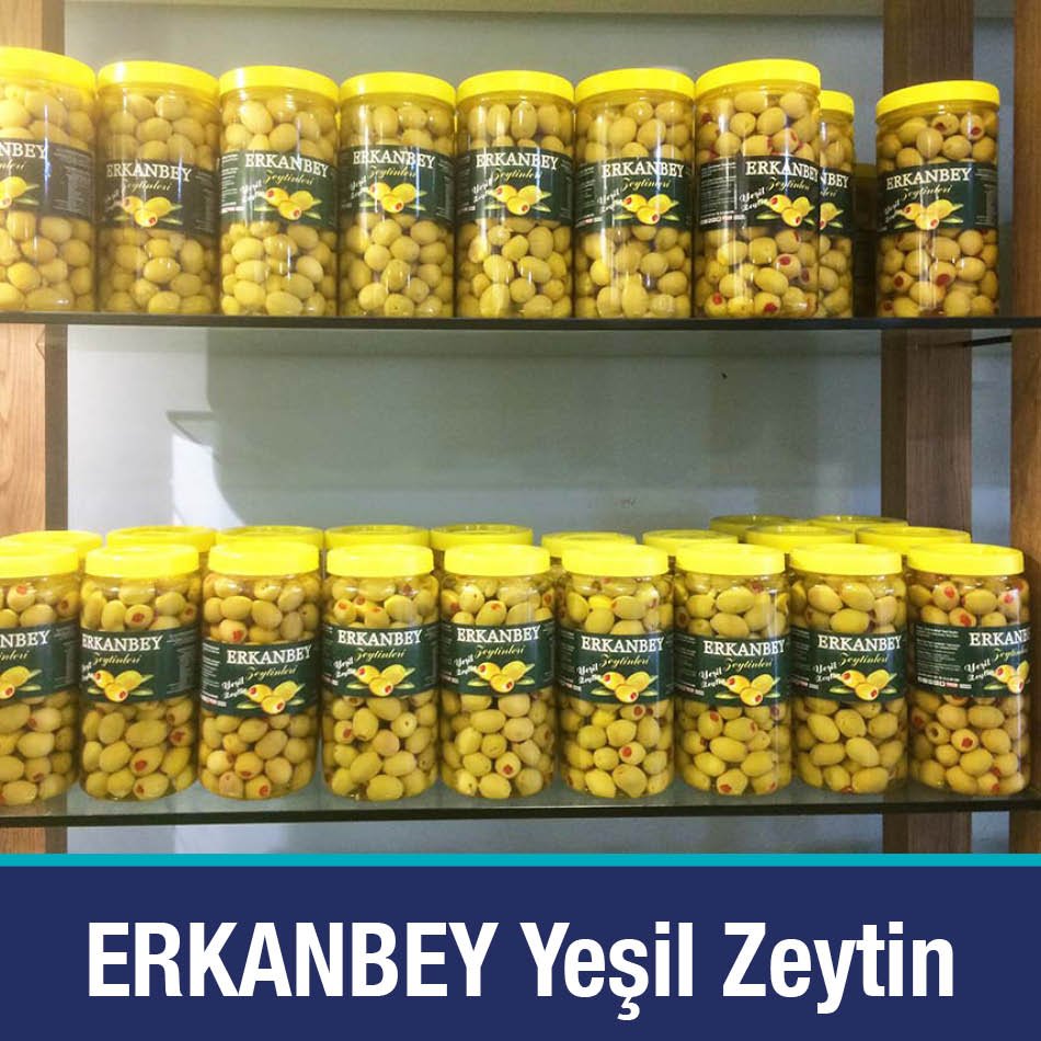 Erkanbey Zeytinleri Erkanbey Yeşil Zeytin