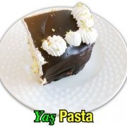 Yaş Pasta Muzlu Çikolatalı